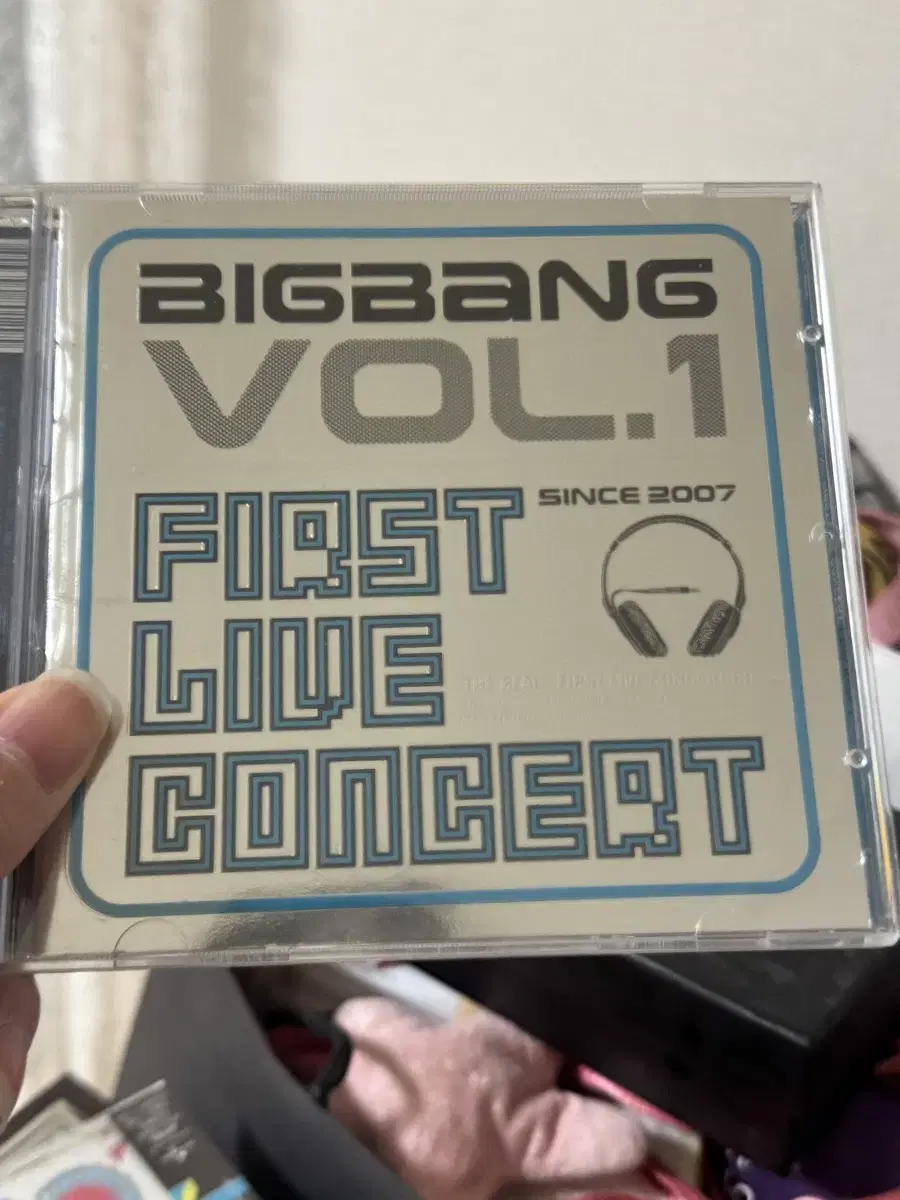 빅뱅퍼스트라이브콘서트 CD DVD (3장 일괄)